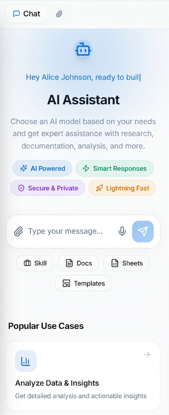 Bayaan mobile experience