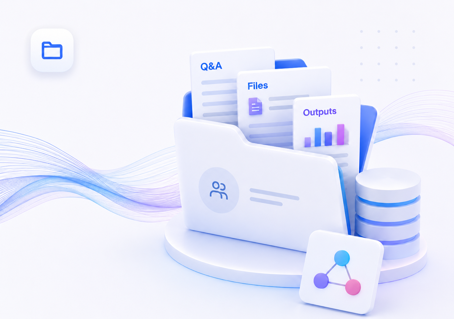 Project workspace visual