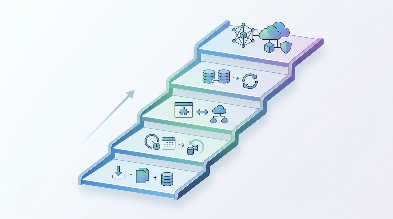 Commercial real estate data integration workflow