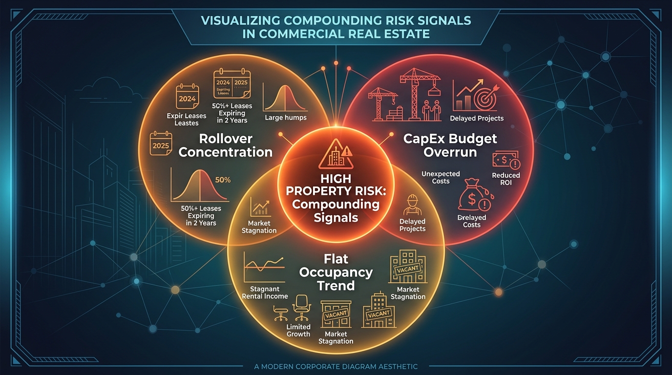 CRE portfolio risk signal workflow